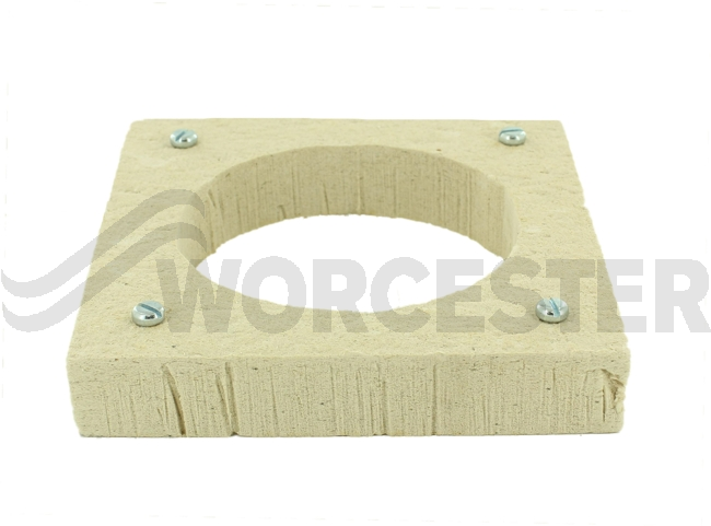 Quarl plate insulation