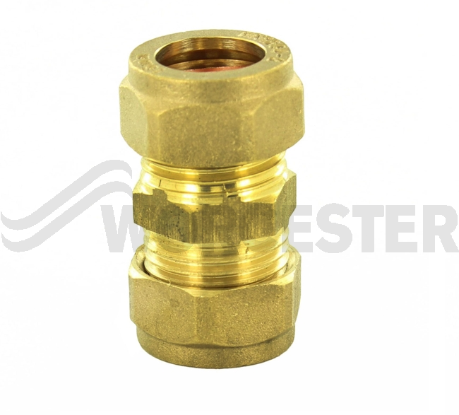 Coupling 15mm straight
