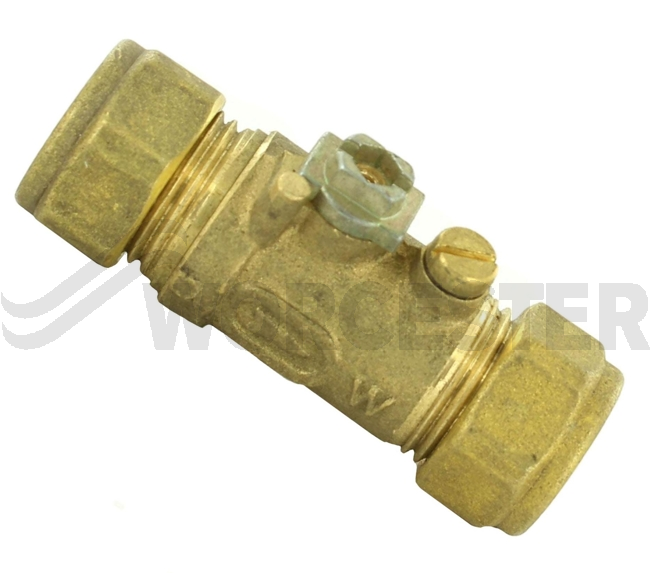 Mains Isolating Valve c/w FlowRestrictor