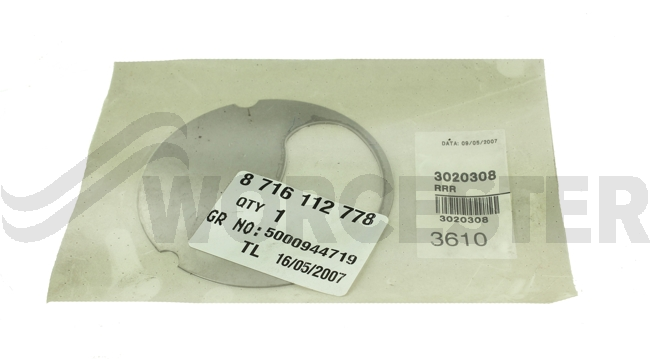 Air damper disc RDB1