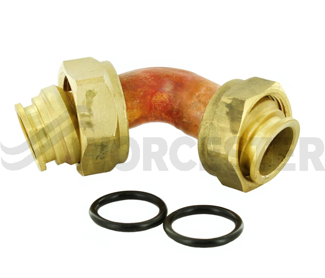 Pipe assembly pump to diverter