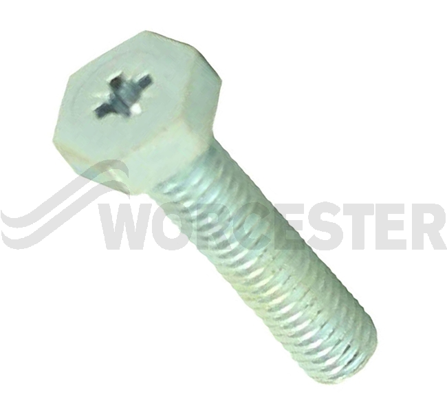 Screw Hex Z M6 x 25 8.8 ZP
