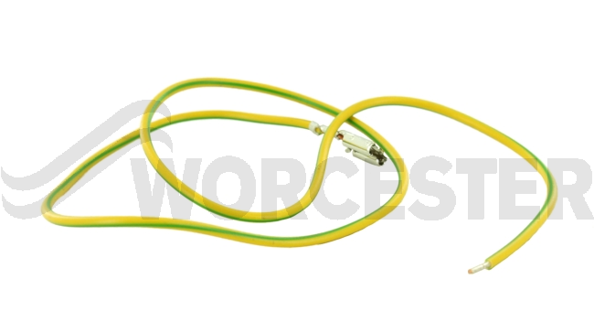 Harness single green/yellow