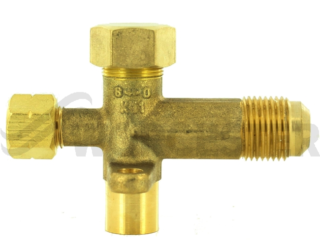 Valve Stop 1/2" Gas