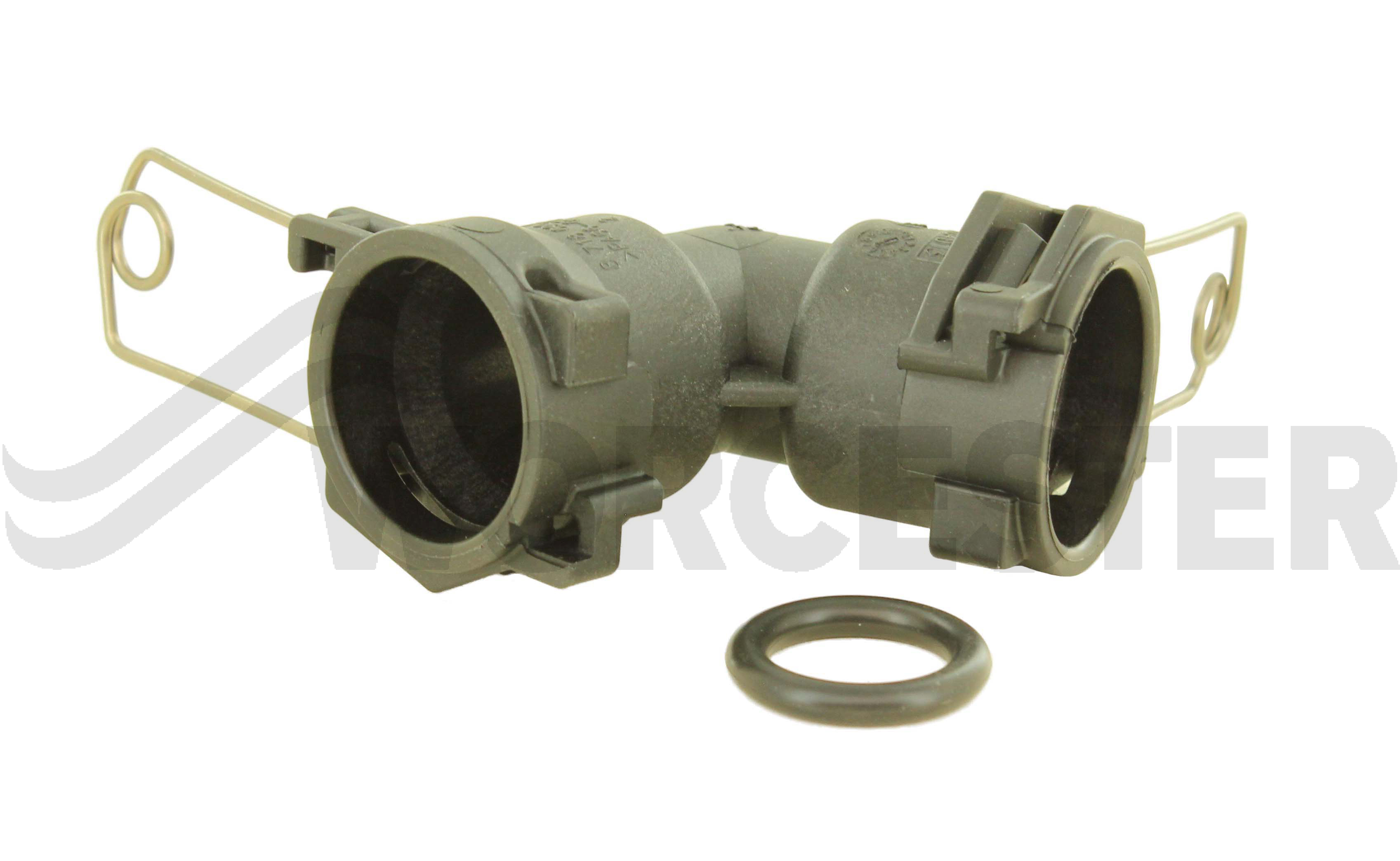 Elbow Heat Exchanger Flow Assembly