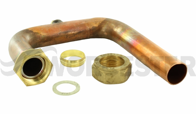Pipe - w-w ht ex to tank assy