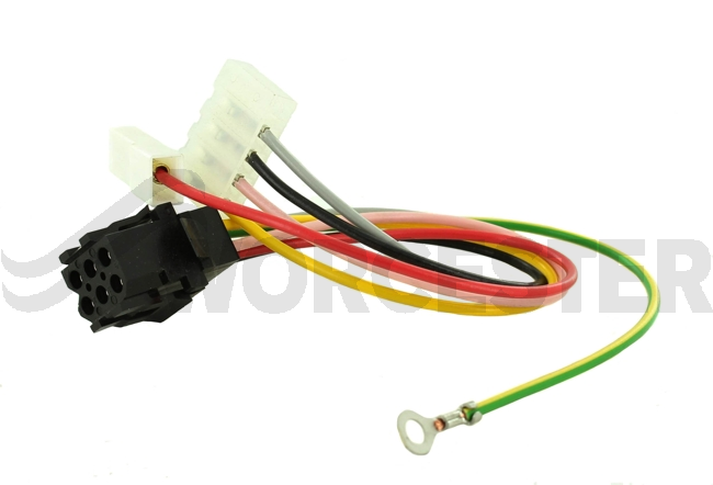 Harness-recept. to stat & brd