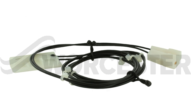Flue gas supervisor harness