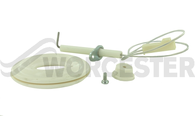 Flame sence electrode and harness