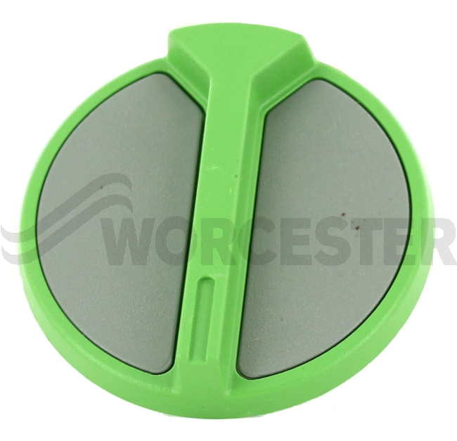 Knob control green-grey