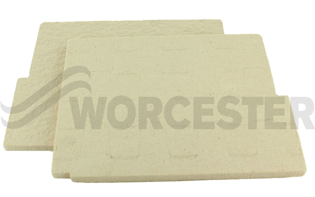 Combustion side insulation