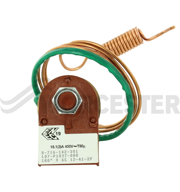 Thermostat high limit 900mm capillary