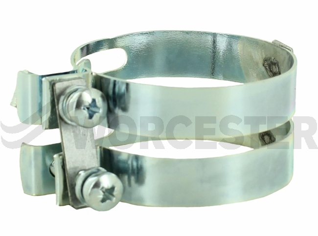 Strap flue duct