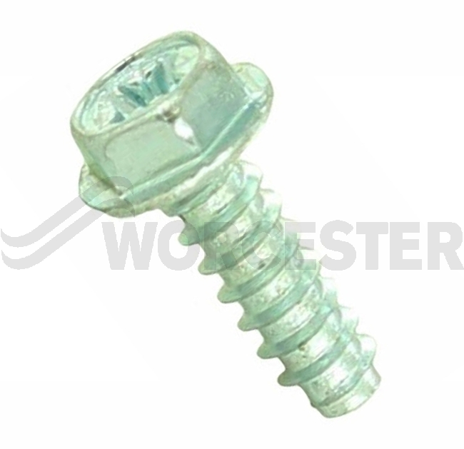 Screw no.8x12 hex pozi
