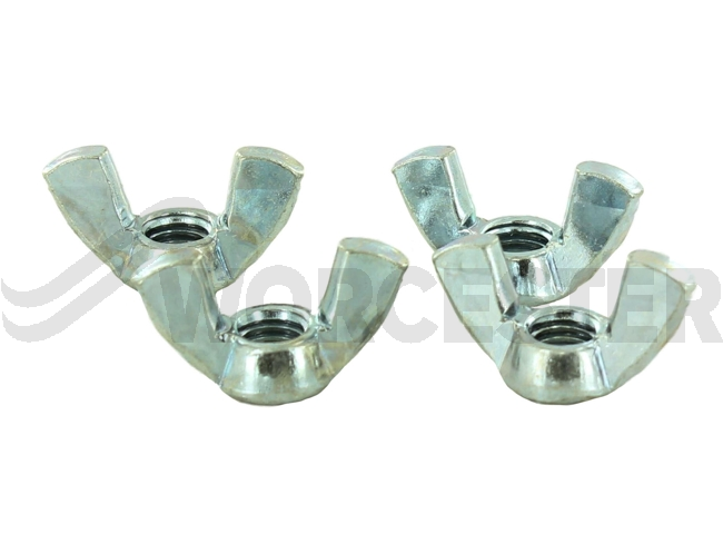 M8 MS TYPE CF WING NUT ZP