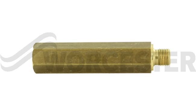 Pressure gauge extension bar