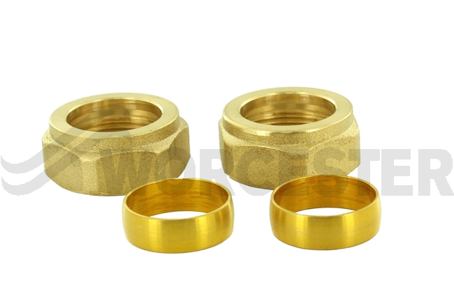 Connection union 22mm (2x)