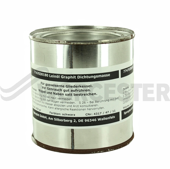 Sealant linseed oil graphit 450g box sp