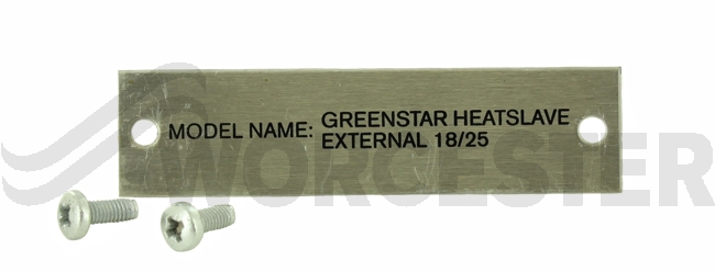 Nameplate Ext GS Heatslave 18/25