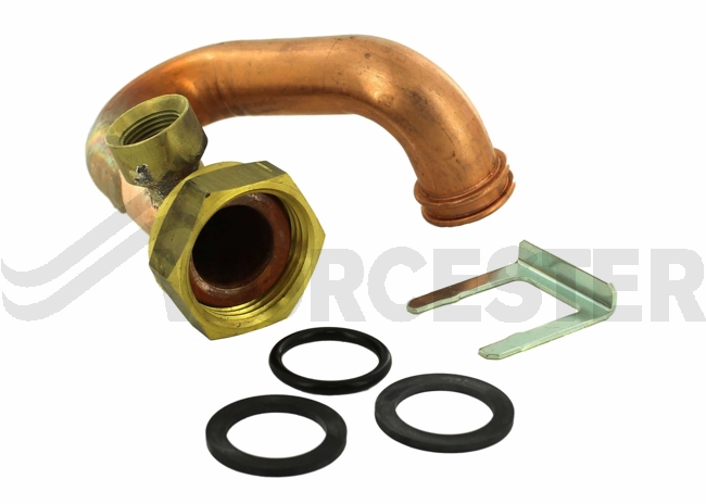 Pipe heat exchanger to pump
