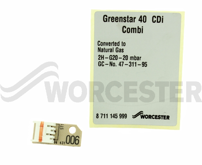 Conversion kit LPG to NG