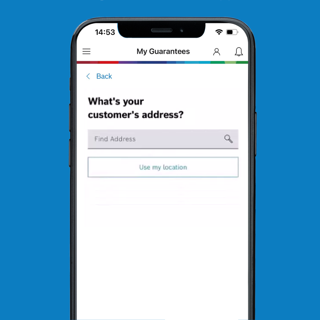 Use my location in app