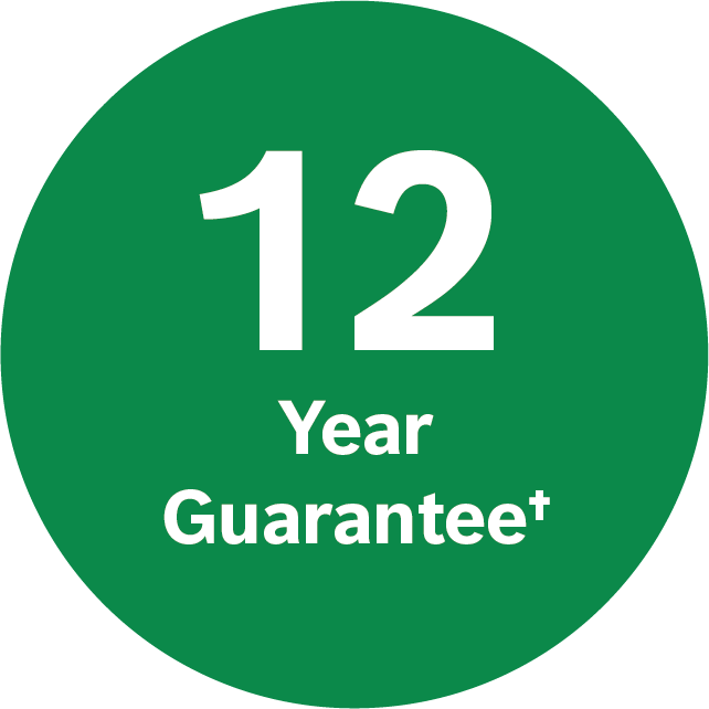 Peace of mind with our guarantees