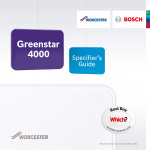 Greenstar 4000 Specifiers Brochure