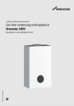 Greenstar 1000 installation manual