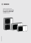Compress 2000 AWF installation and operating instructions