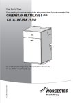 Greenstar Heatslave II Internal Operating Instructions Preview Image