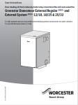 Greenstar Danesmoor External Regular and System Operating Instructions Preview Image