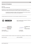 PSTI Bosch CS3400AWS