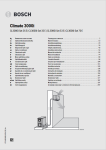 Climate 3000i Installation Instructions