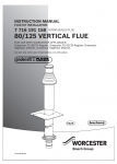 80/125 mm Vertical Flue