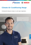 Bosch Climate Air Conditioning Range