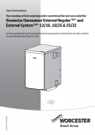 Greenstar 12-32 Danesmoor Regular and System External ErP+ Operating Instructions