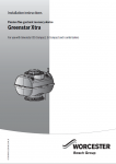 Greenstar Xtra (FGHR) Installation instructions