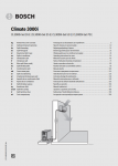Climate 3000i Operating Instructions