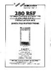Worcester 280 RSF Combi Installation and Servicing Instructions
