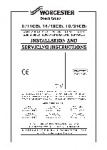 Worcester 9-14 14-19 19-24 CBi Installation and Servicing Instructions