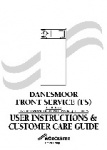 Worcester Danesmoor FS12-18 FS18-25 Operating Instructions