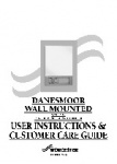 Worcester Danesmoor Wall-mounted 12-19 Operating Instructions