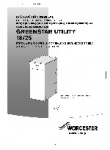 Greenstar Utility 18-25 Installation and Servicing Instructions