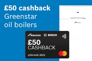 £50 Cashback on Greenstar Oil Boilers