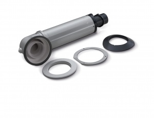 Standard Telescopic Flue & Terminal (Silver)