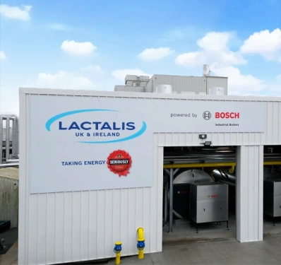 Lactalis chooses Bosch for steam system upgrade