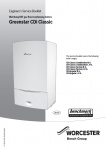 Greenstar CDi Classic Engineer Service booklet