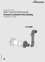 8000 F Flue Kit 60/100 Horizontal installation manual thumbnail