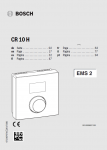 Bosch CR10H Manual